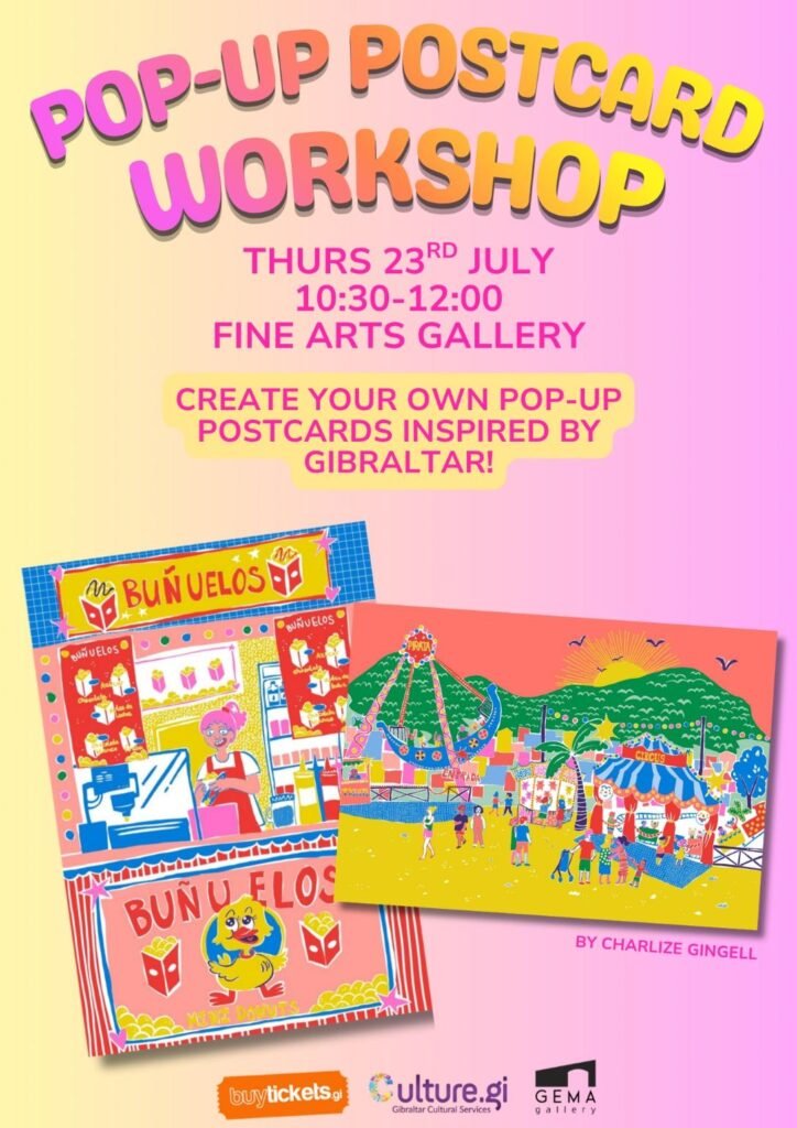 Pop-up Postcard Workshop | 23-07-26